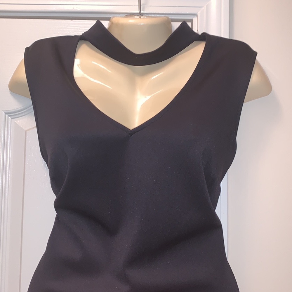 Women’s Sexy LBD Black Dress 1x NWT - Picture 2 of 5